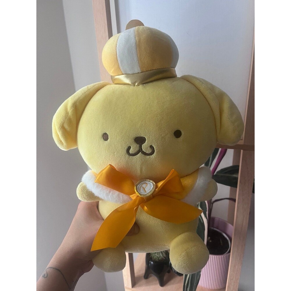 Medium sized Pompompurin Official Sanrio King Plush
